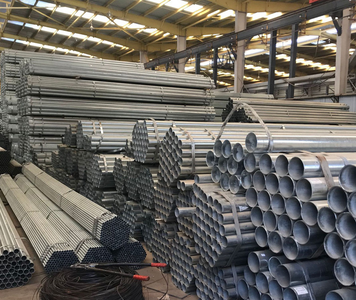 宜宾q235b热镀锌带钢管